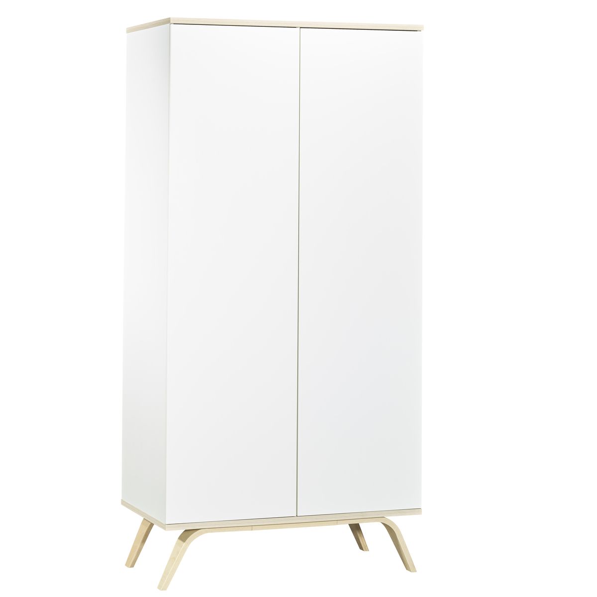 Armoire 2 portes Serena BLANC Sauthon