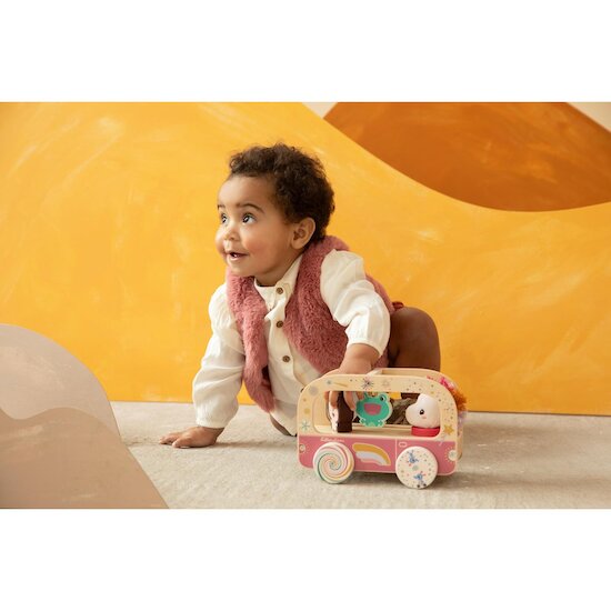 Lilliputiens Bus Magique Lena Multicolore 12 mois Lilliputiens Bus Magique Lena Multicolore 12 mois