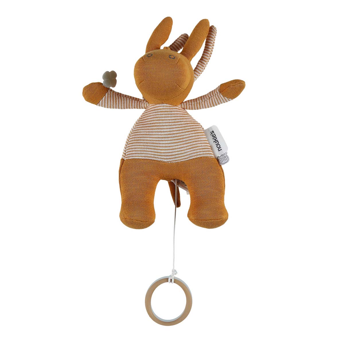 Noukie's - Peluche Mini-Musical Paco Les Iconiques JAUNE Noukie's
