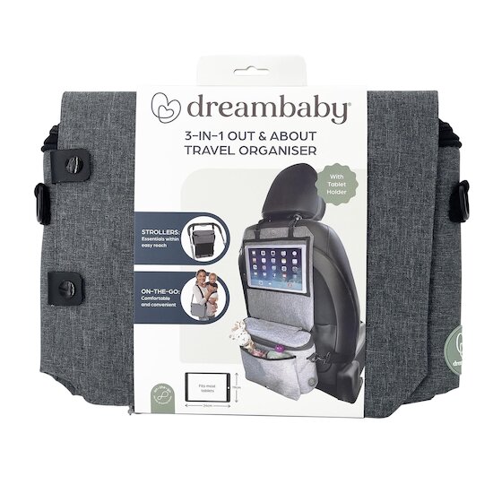 Dreambaby Organisateur 3 en 1 Gris  Dreambaby Organisateur 3 en 1 Gris