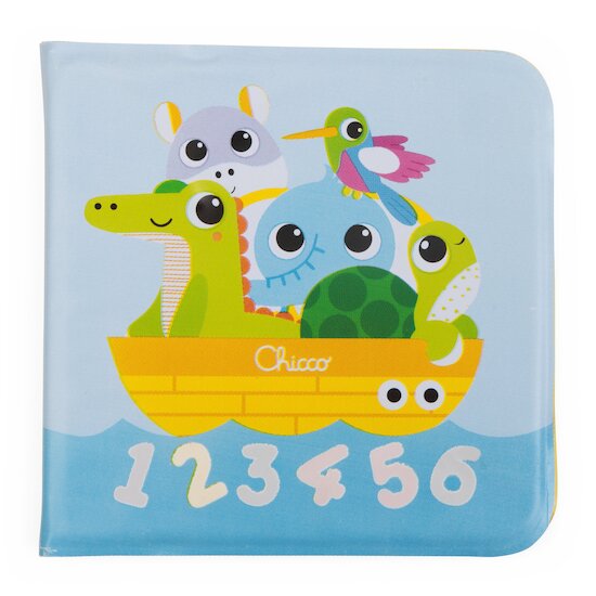 Chicco Livre de Bain 123 Multicolore 