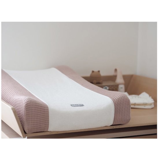 Béaba Housse en coton pour matelas Sofalange Vieux Rose   Béaba Housse en coton pour matelas Sofalange Vieux Rose