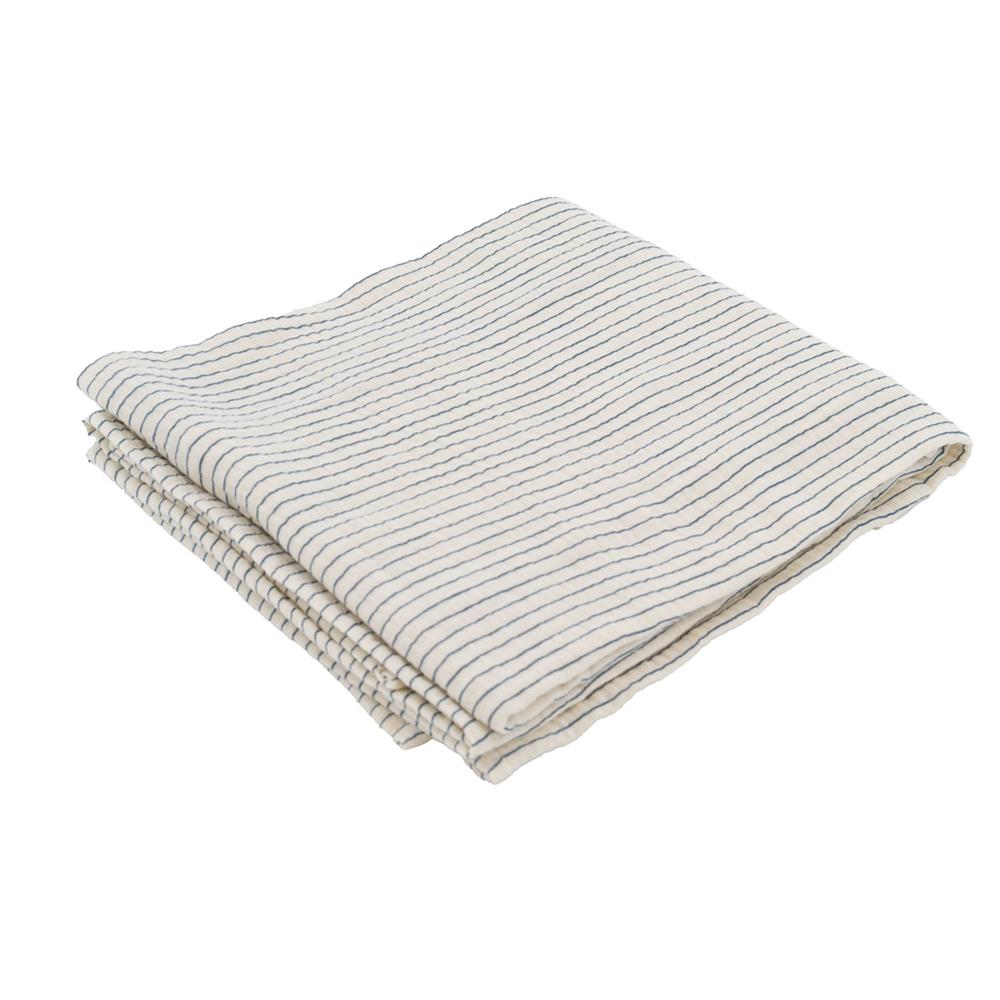 Domiva - Lot 3 Langes Mousseline BLEU Domiva