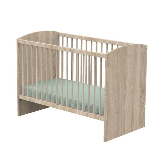 Sauthon Lit bébé Access Chêne Doré 60x120 cm