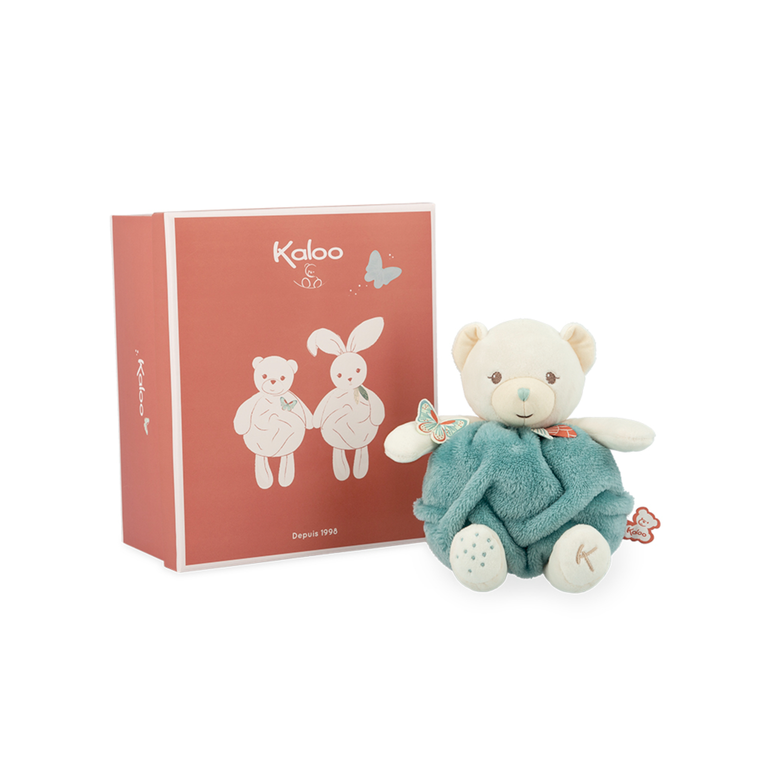 Kaloo - Bulle d'amour Ours VERT Kaloo