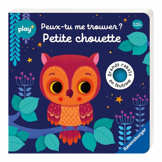 Play+ Livre Peux-tu me trouver ? Petite chouette Multicolore 