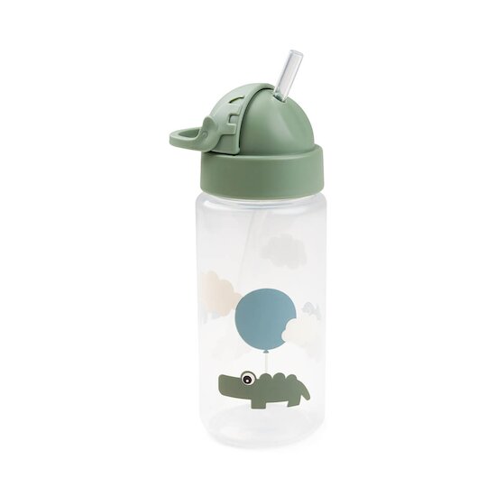 Done by Deer Gourde à paille Happy clouds Vert 350 ml Done by Deer Gourde à paille Happy clouds Vert 350 ml