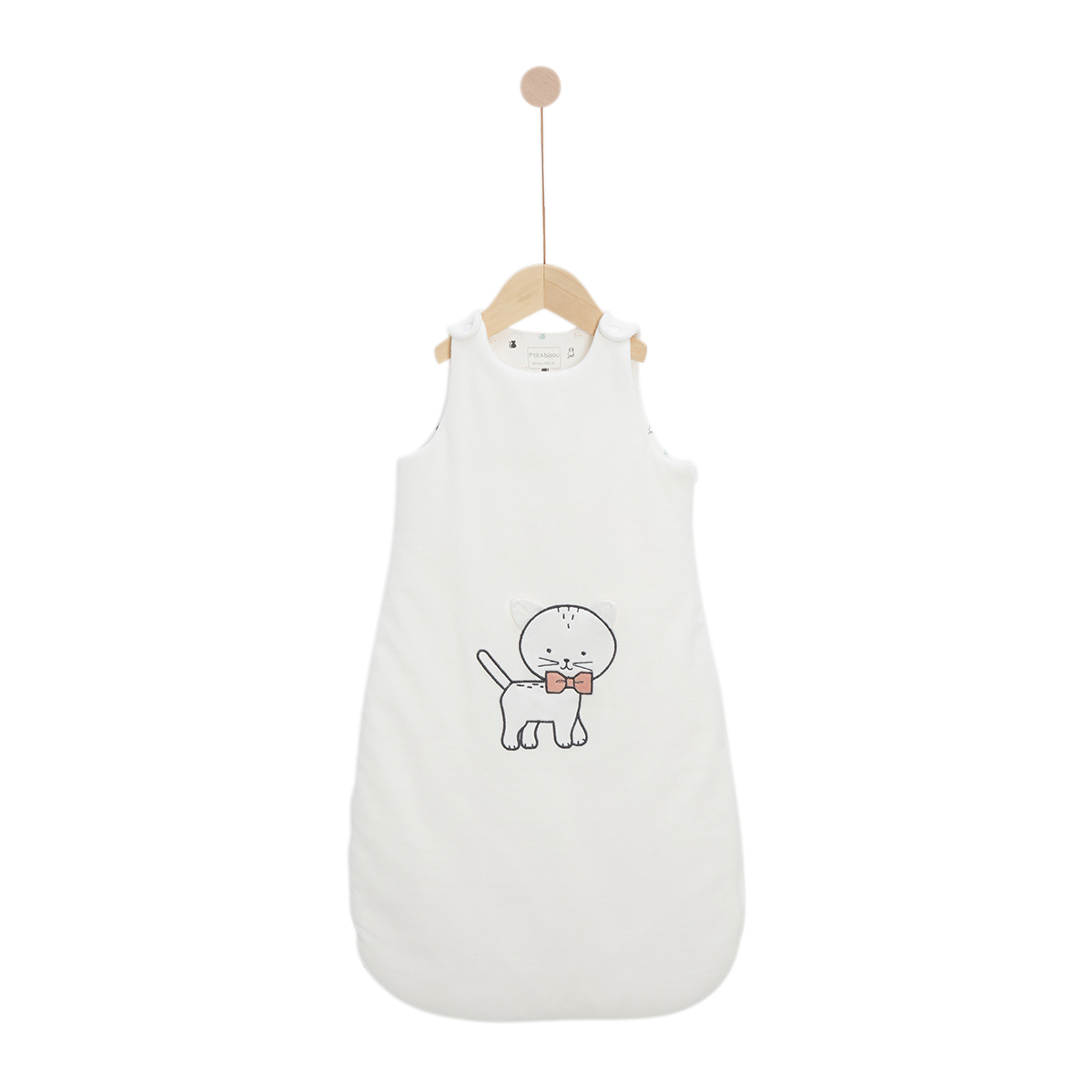 P’tit bisou - Gigoteuse Mon Trousseau Chaton BLANC P’tit bisou