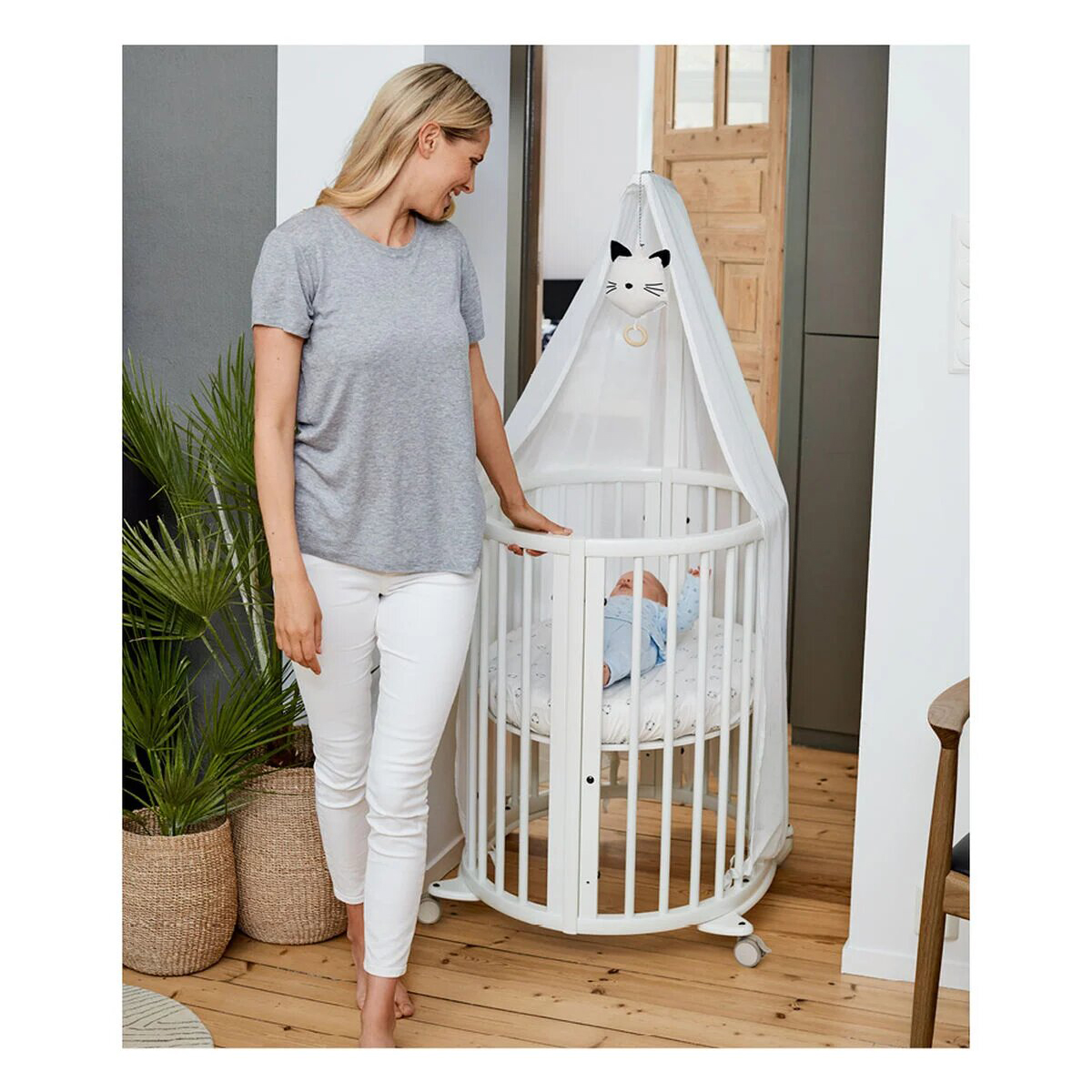 Stokke Flèche de lit Sleepi, Naturel - Fabriquée en Bois de hêtre Massif -  Facile à Installer - Compatible avec Berceau/lit Sleepi et Mini :  : Bébé et Puériculture