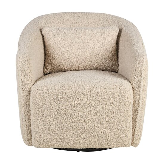 Quax Fauteuil Swivel & Gliding Chair Gomi beige  Quax Fauteuil Swivel & Gliding Chair Gomi beige