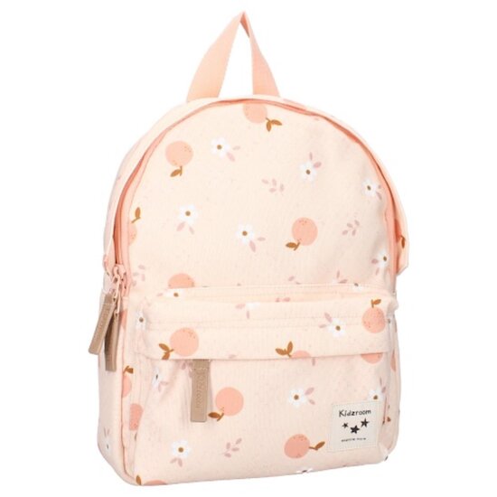 BB&Co Sac à dos enfant fruits et fleurs Rose 