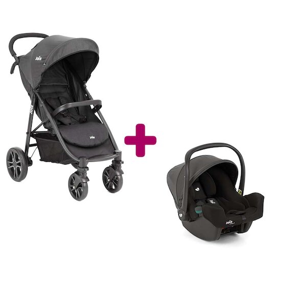 Poussette Litetrax E et coque I-Snug, Joie de Joie