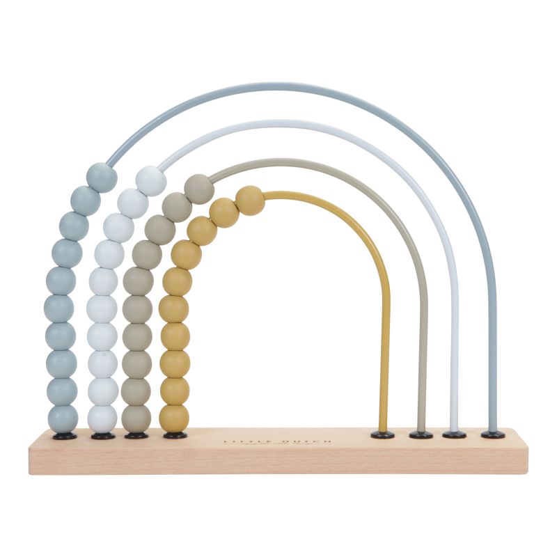 LITTLE DUTCH - Boulier arc-en-ciel BLEU Little Dutch