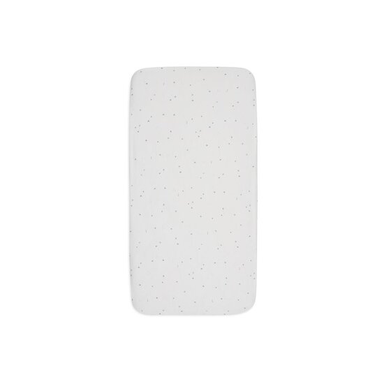 Jollein Drap-housse Jersey Twinkling Sea Green  Jollein Drap-housse Jersey Twinkling Sea Green