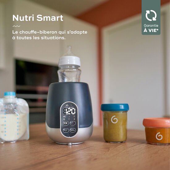 Babymoov Chauffe-biberon NutriSmart pour maison et voiture   Babymoov Chauffe-biberon NutriSmart pour maison et voiture