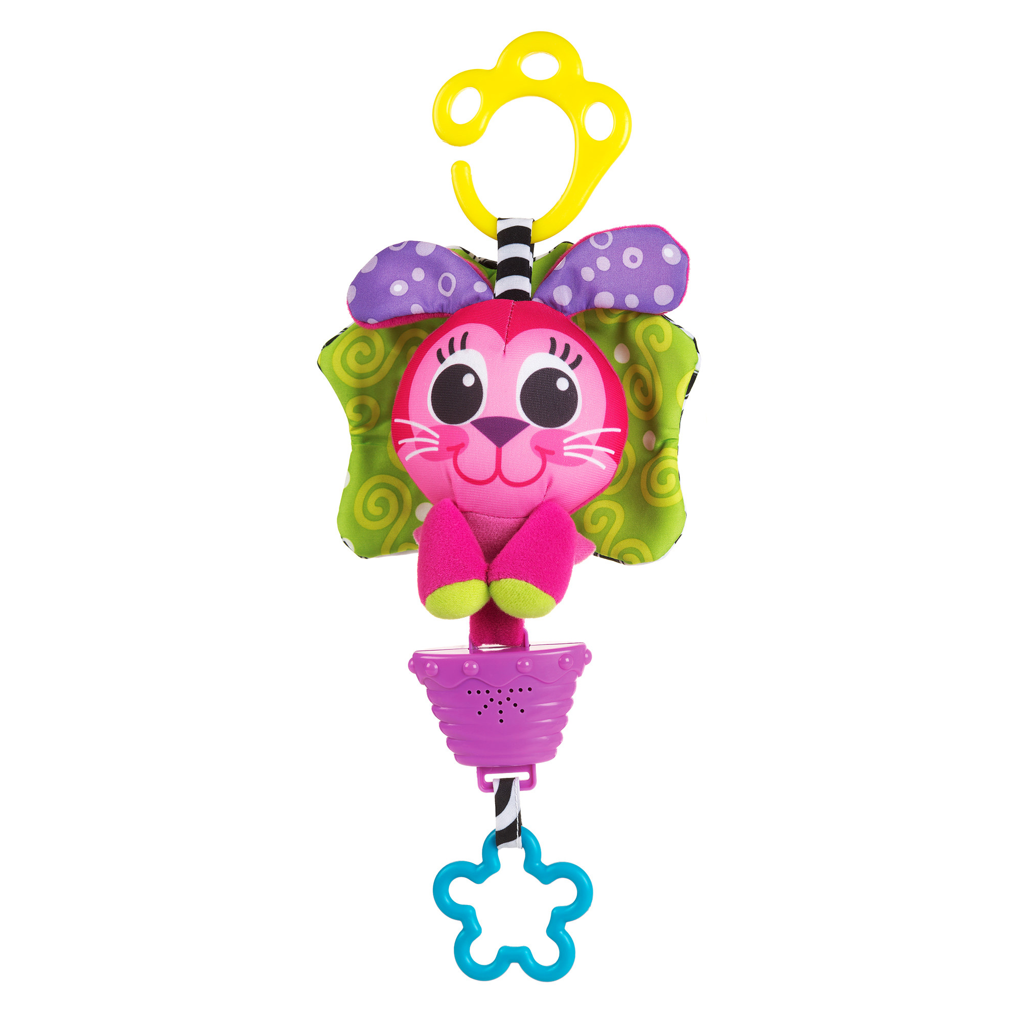 Jouet à suspendre Lapin musical MULTICOLORE Playgro