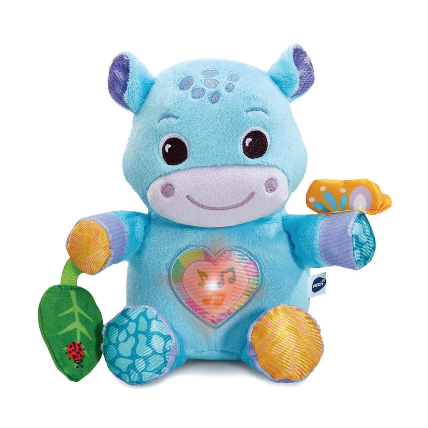 Peluche Théo mon hippo calin BLEU Vtech Baby