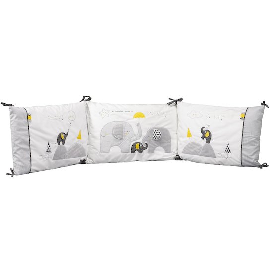 Tour de Lit bébé Coton Berceau Autour Coussin Lit Protecteur