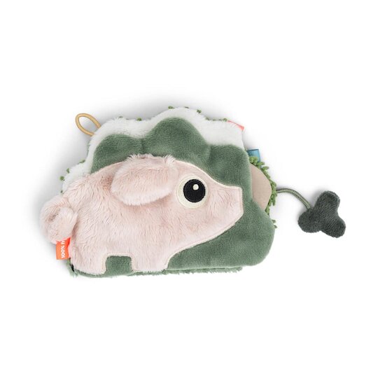 Done by Deer Livre d'éveil sensoriel Tiny farm Multicolore  Done by Deer Livre d'éveil sensoriel Tiny farm Multicolore