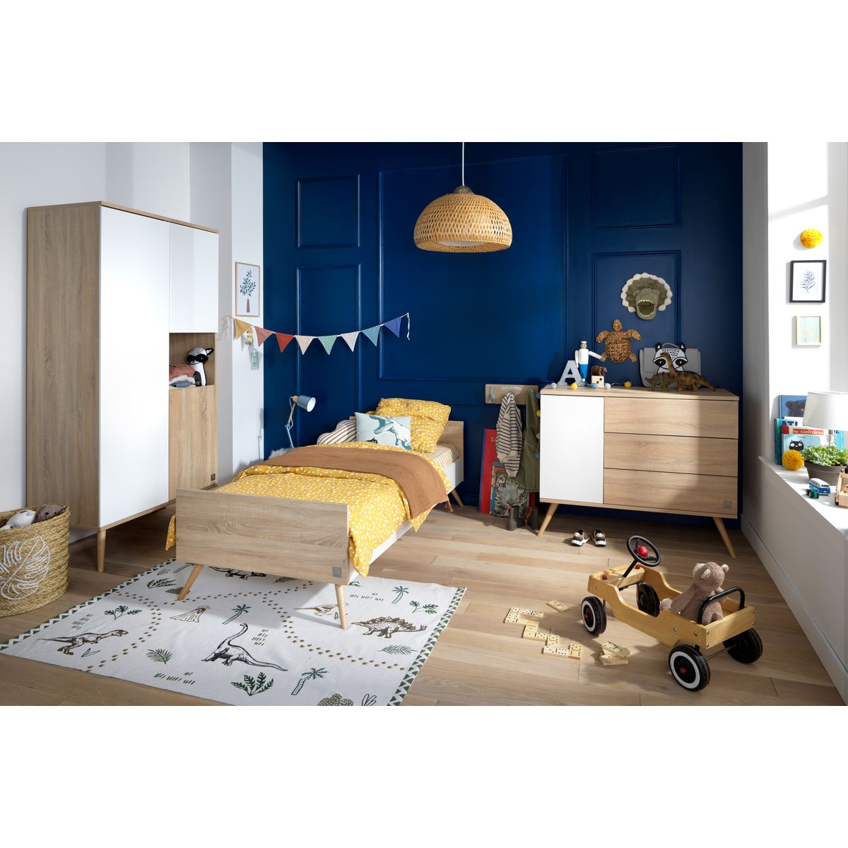 Sauthon - Lit junior seventies BEIGE Sauthon