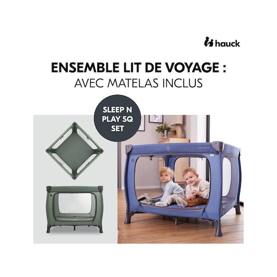 Hauck Lit parc Sleep N Play SQ Dark Green  Hauck Lit parc Sleep N Play SQ Dark Green