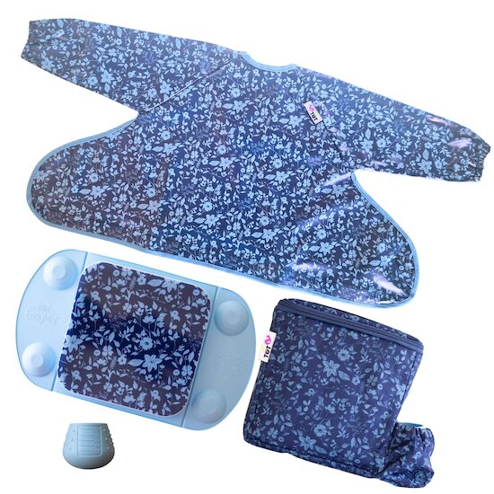 Tidy tot Coffret repas Fleur de Jardin Bleu 