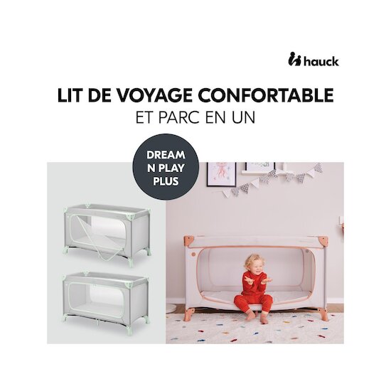 Hauck Lit parapluie Dream N Play Plus Dusty Mint 