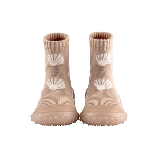 Sterntaler Chaussettes d'aventures imprimé Coquillages Marron 