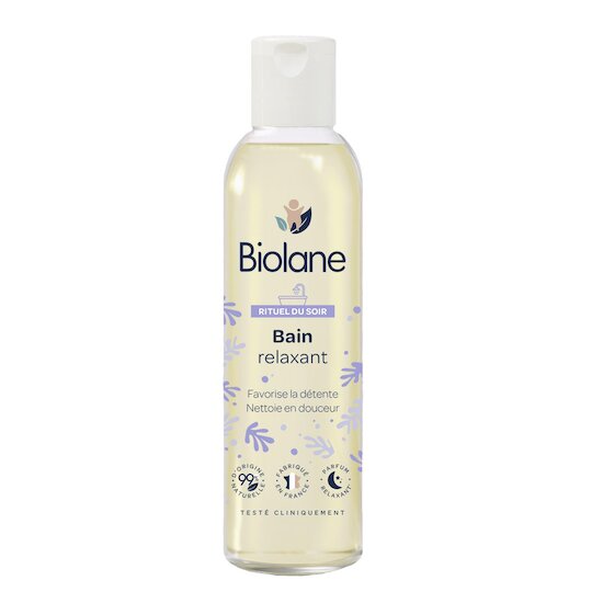 Biolane Bain relaxant Lila et blanc 150ml Biolane Bain relaxant Lila et blanc 150ml
