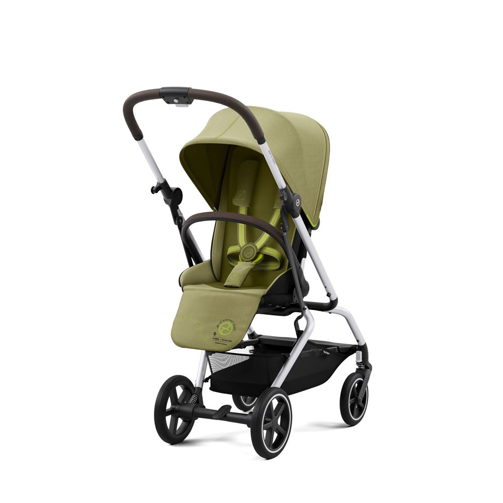 Poussette Eezy S Twist+ 2 châssis Silver VERT Cybex