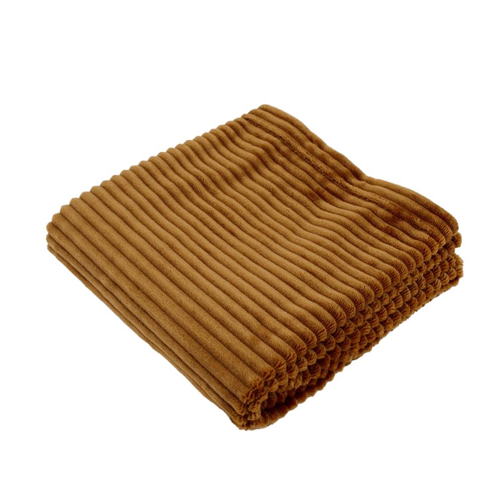 Domiva - Couverture boudoir MARRON Domiva