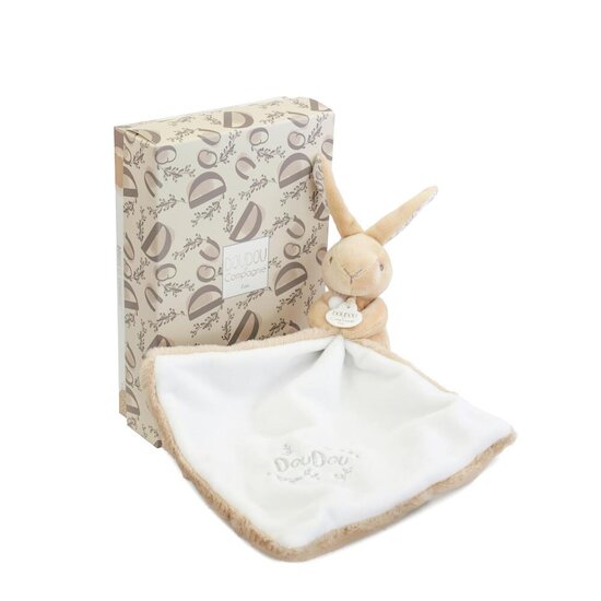 Doudou & Compagnie Lapin avec Doudou Beige 10 cm Doudou & Compagnie Lapin avec Doudou Beige 10 cm
