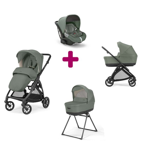 Inglesina Pack Poussette System Quattro Electa Darwin avec Chassis  