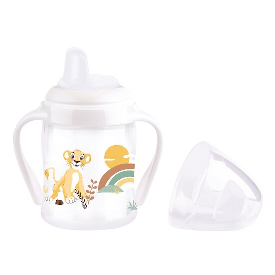 Tigex Tasse anti-fuite avec poignées Le Roi Lion Transparent 150 ml Tigex Tasse anti-fuite avec poignées Le Roi Lion Transparent 150 ml