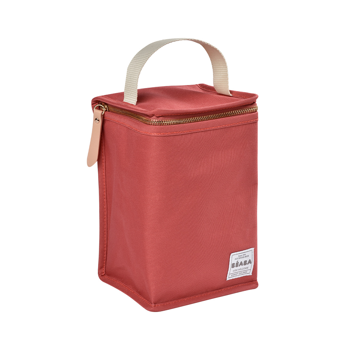 Beaba - Pochette repas isotherme ORANGE Béaba