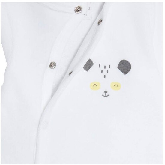 P’tit bisou Ensemble pyjamas avec bavoir et bonnet Mes Essentiels Pandadou Prématuré P’tit bisou Ensemble pyjamas avec bavoir et bonnet Mes Essentiels Pandadou Prématuré