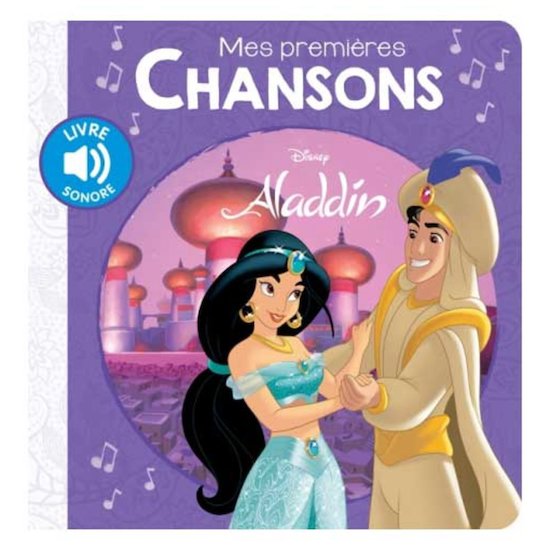 Hachette jeunesse Disney Aladdin Mes première Chansons  