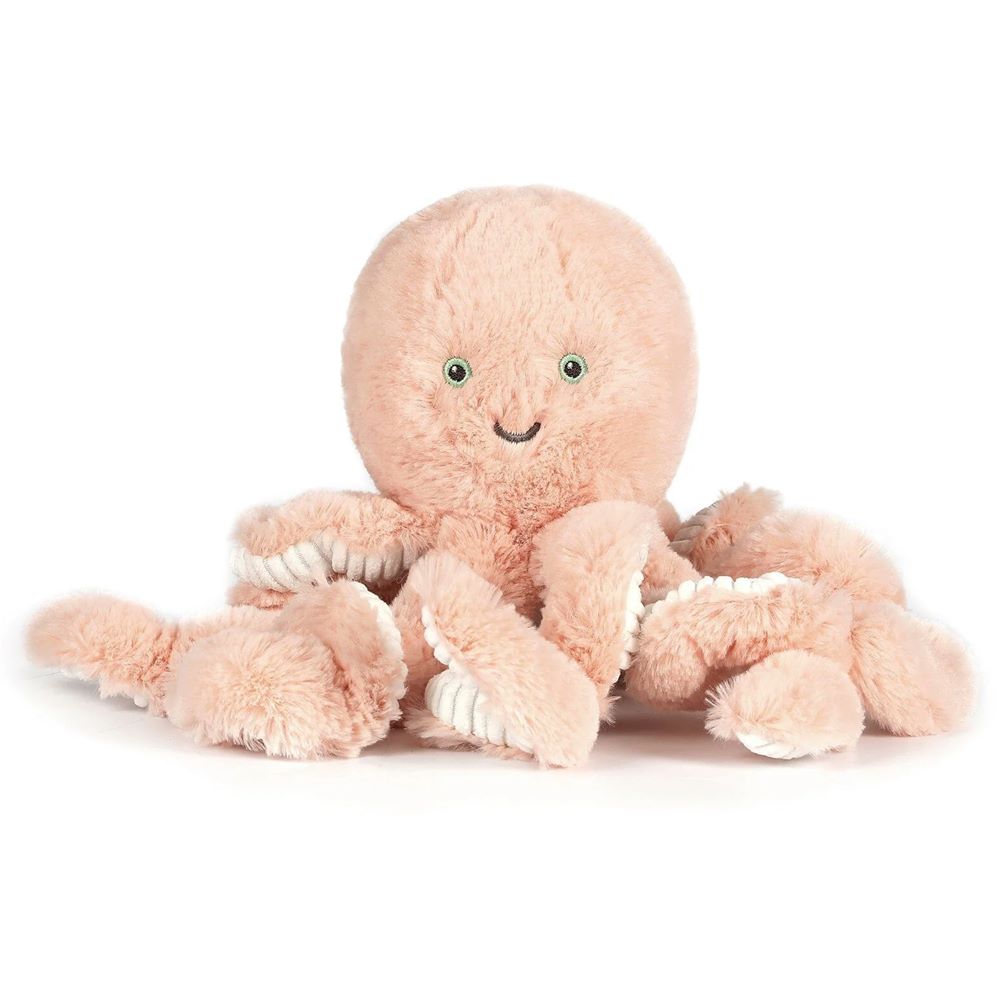 BB & Co - Peluche ultra douce poulpe ROSE BB&Co