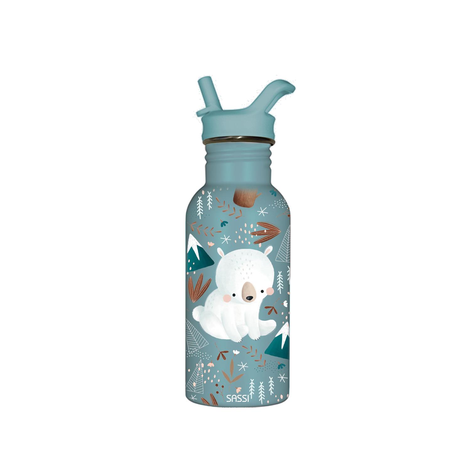 Sassi Junior - Gourde en inox BLEU Sassi Junior