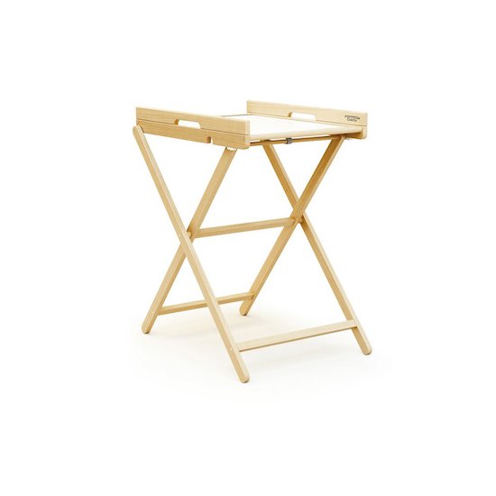 Formula Baby Table à langer pliante Hêtre Verni  Formula Baby Table à langer pliante Hêtre Verni