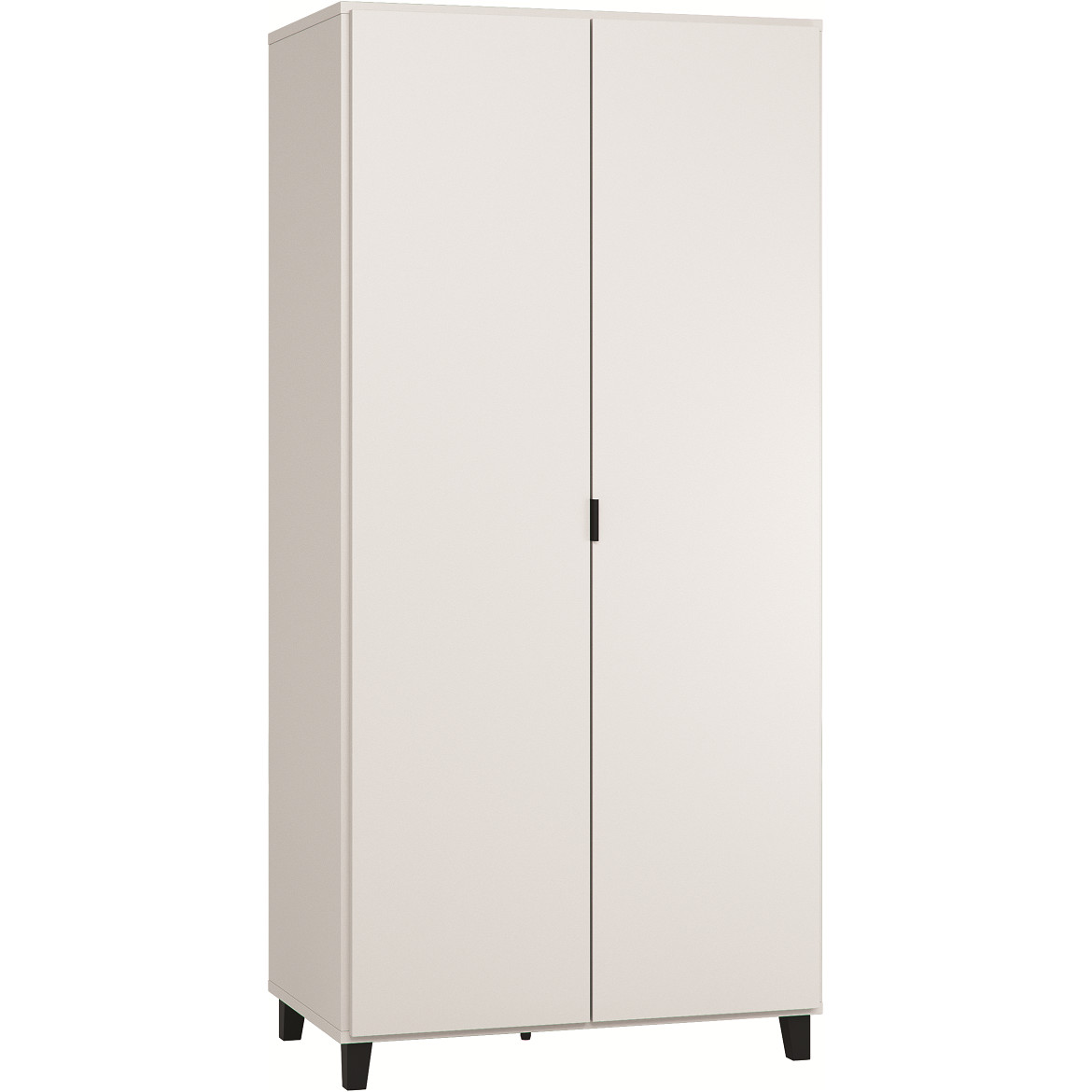 Vox - Armoire 2-portes Simple BLANC Vox