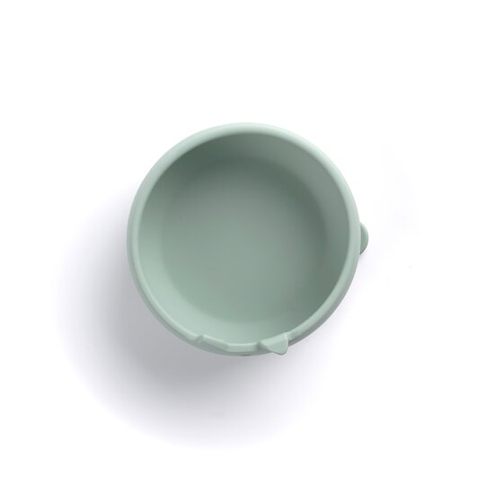 Jané Set bol et cuillère en silicone  Mint 