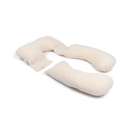 Doomoo Coussin maxxy Mini flowers Beige  Doomoo Coussin maxxy Mini flowers Beige