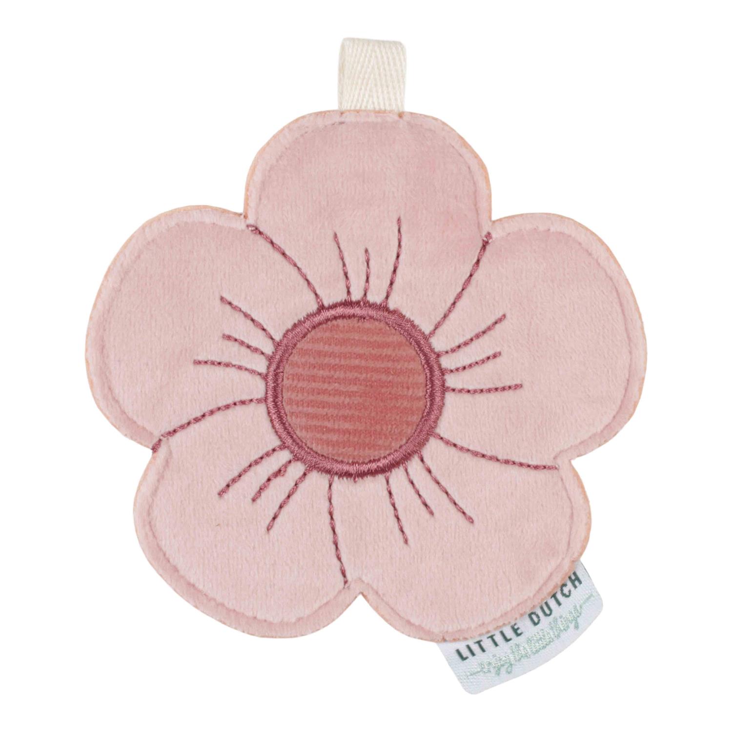 LITTLE DUTCH - Pendentif en tissu ROSE Little Dutch