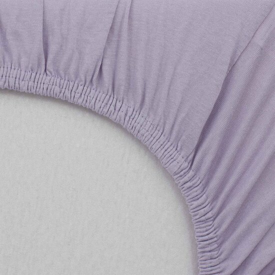 BabyCalin Drap Housse Jersey  Lilas 
