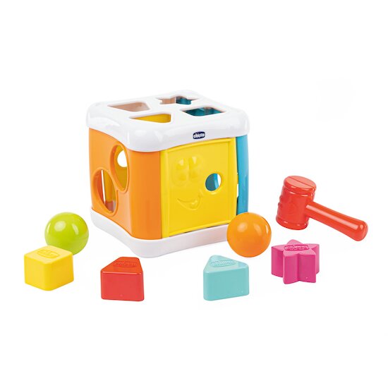 Chicco Cube à formes 2 en 1 Multicolore  Chicco Cube à formes 2 en 1 Multicolore