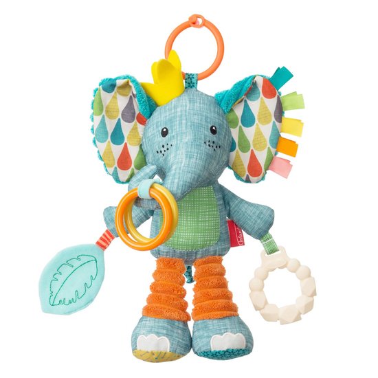 Infantino Eléphant d'activités jouet sensoriel  