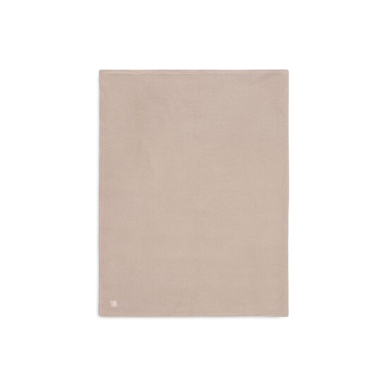 Jollein Couverture Berceau basic knit fleece Wild Rose 75x100 cm Jollein Couverture Berceau basic knit fleece Wild Rose 75x100 cm