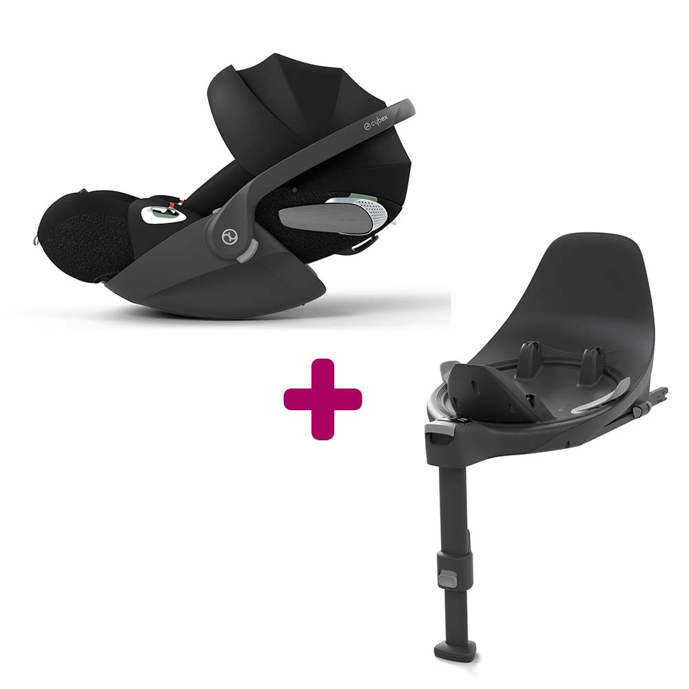 Cybex - Coque Cloud T i-Size Sepia Black + base T i-size  Cybex