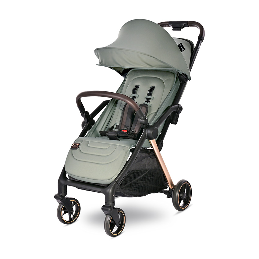 Poussette auto-pliante loret VERT Lorelli